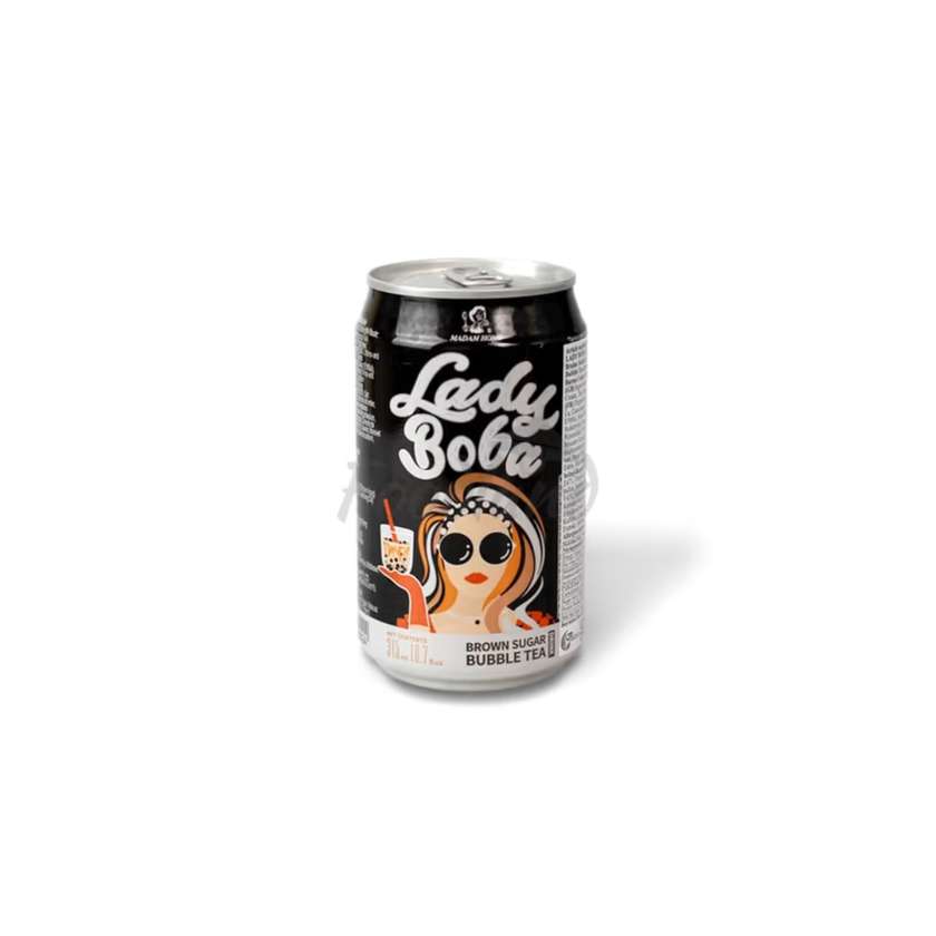 Lady Boba bubble tea brown sugar MADAM HONG 320ml