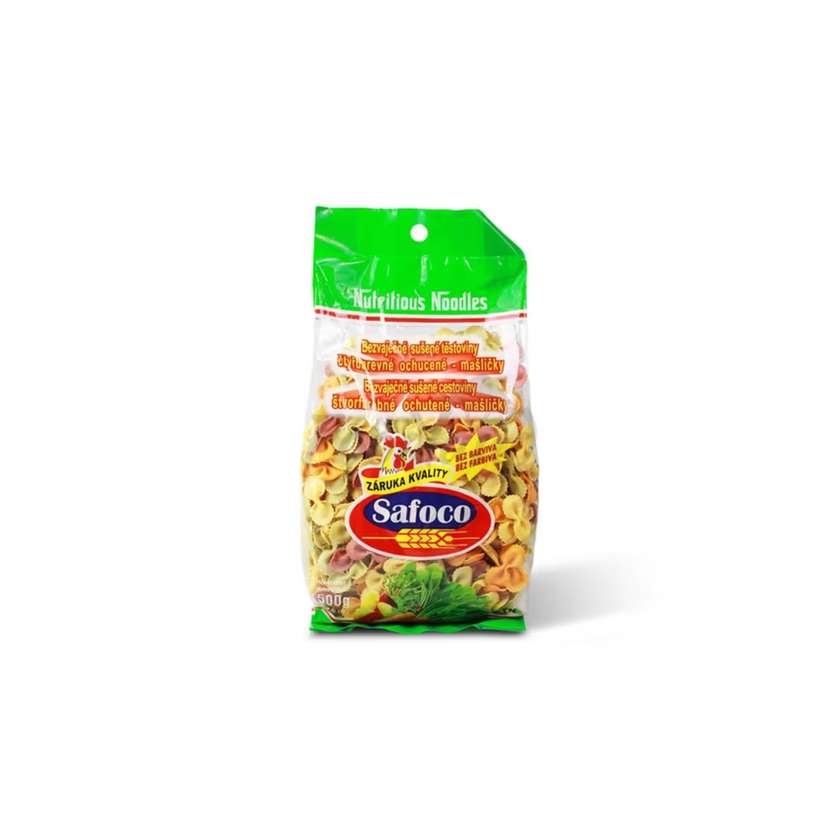 Colored eggless noodles - SAFOCO 500g