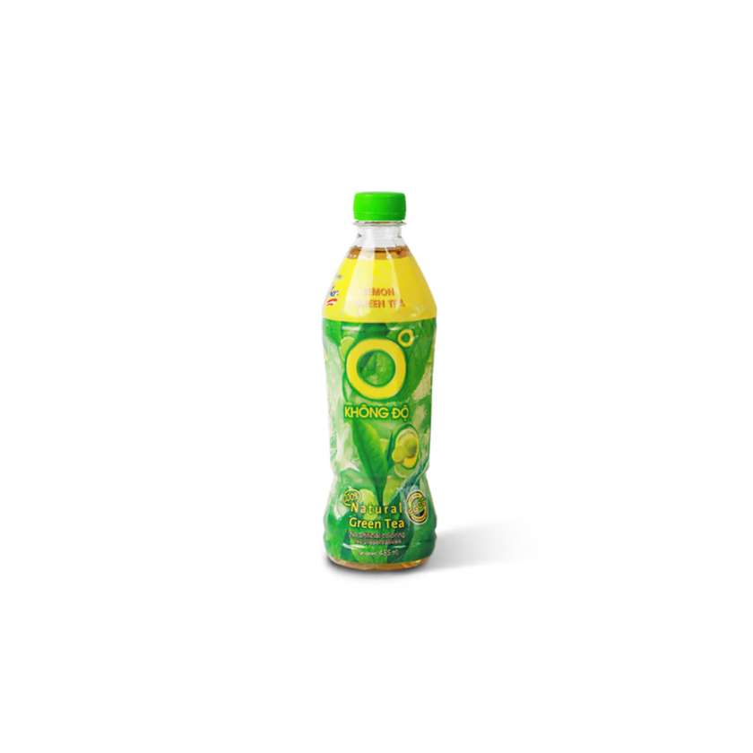 Green Tea with Lemon TRA KHONG DO 455ml - 1 carton - 24 pcs