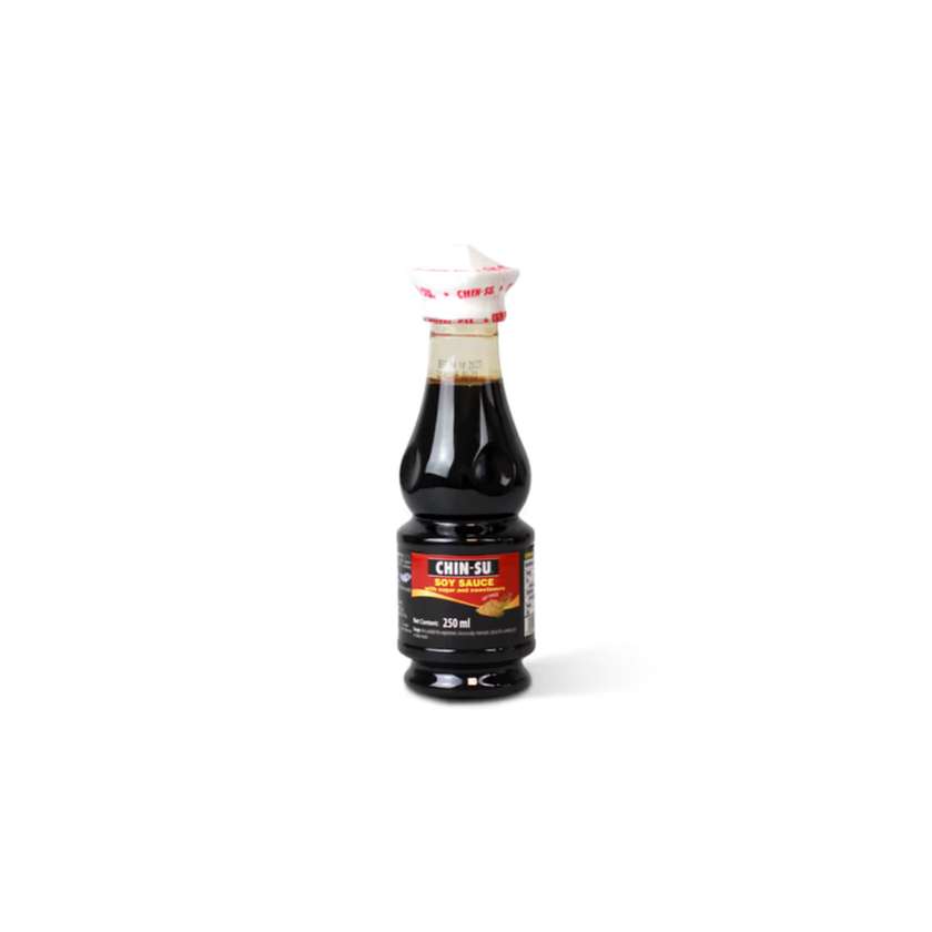 CHIN-SU Natural soy sauce 250ml - 1 carton - 24 pcs