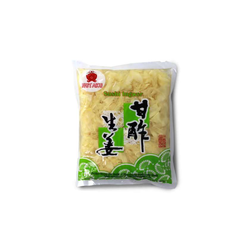 Pickled ginger for sushi (natural) HUTAKU 1.45kg - 1 carton - 10 pcs
