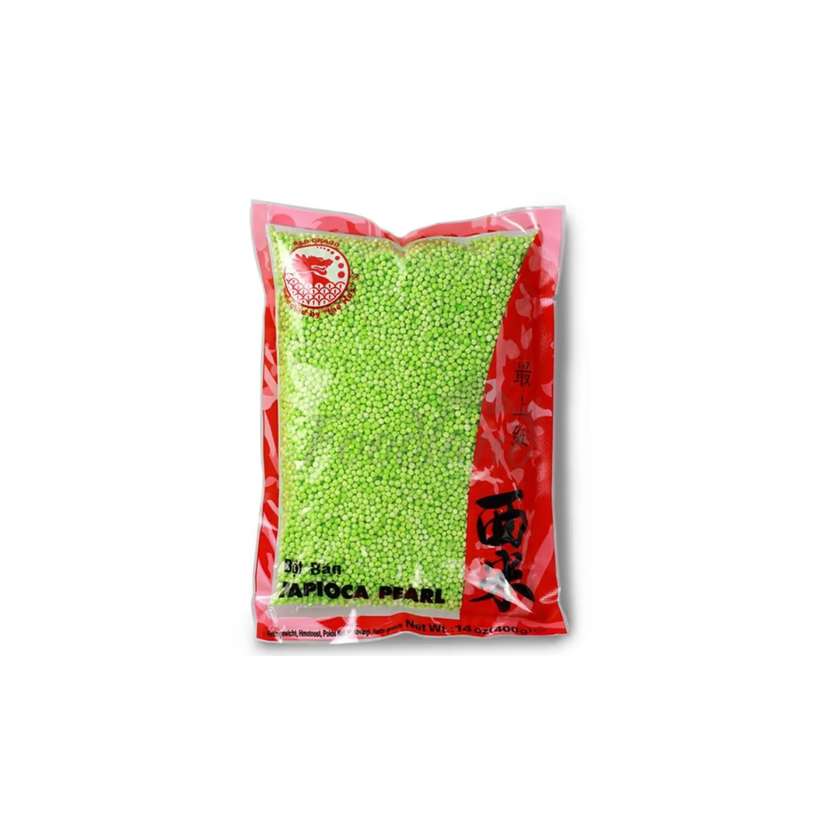 Tapioca green pearls Red Drago 400g