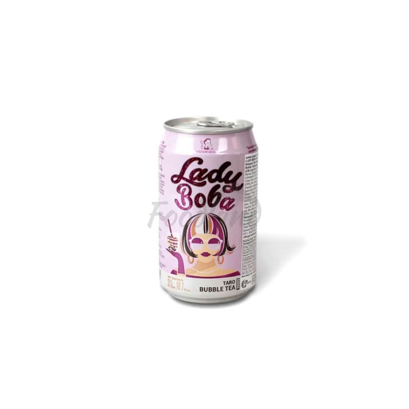 Lady Boba bubble tea Taro MADAM HONG 320ml