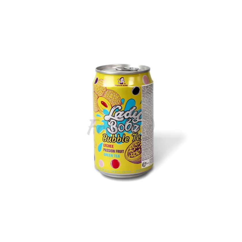 Lady Boba bubble tea lychee and passion fruit MADAM HONG 320ml