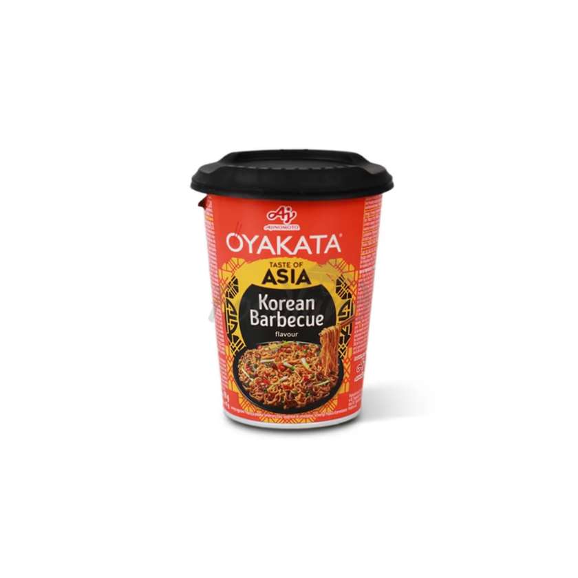 Oyakata Instant Noodles in a Cup with Korean Barbecue Flavor AJ 93g