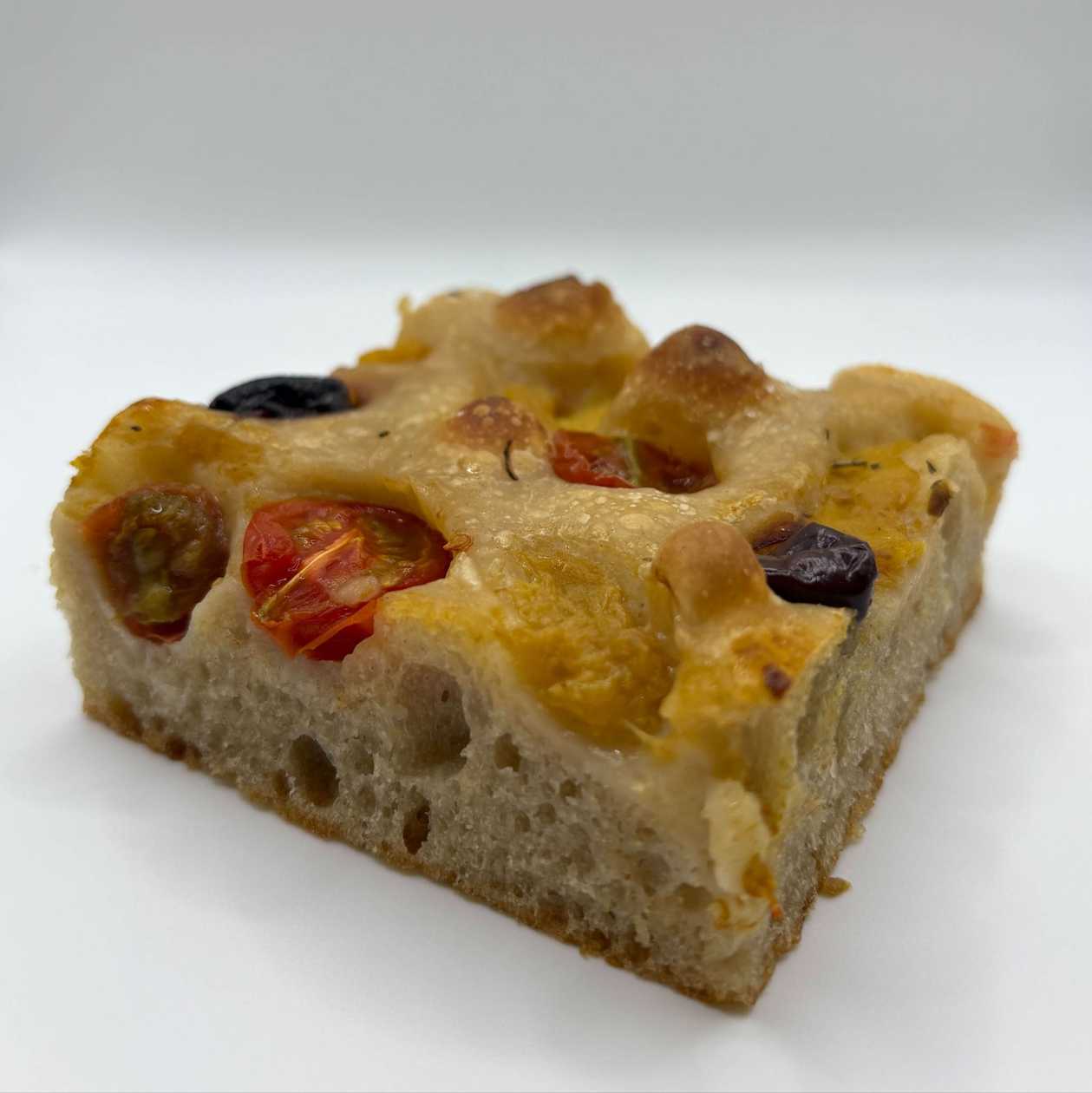 Focaccia - Paradajky a olivy