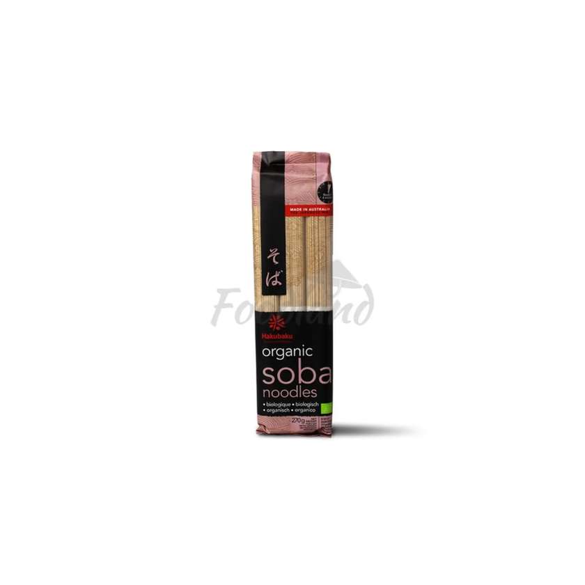 BIO Soba Japanese buckwheat pasta HAKUBAKU 270g