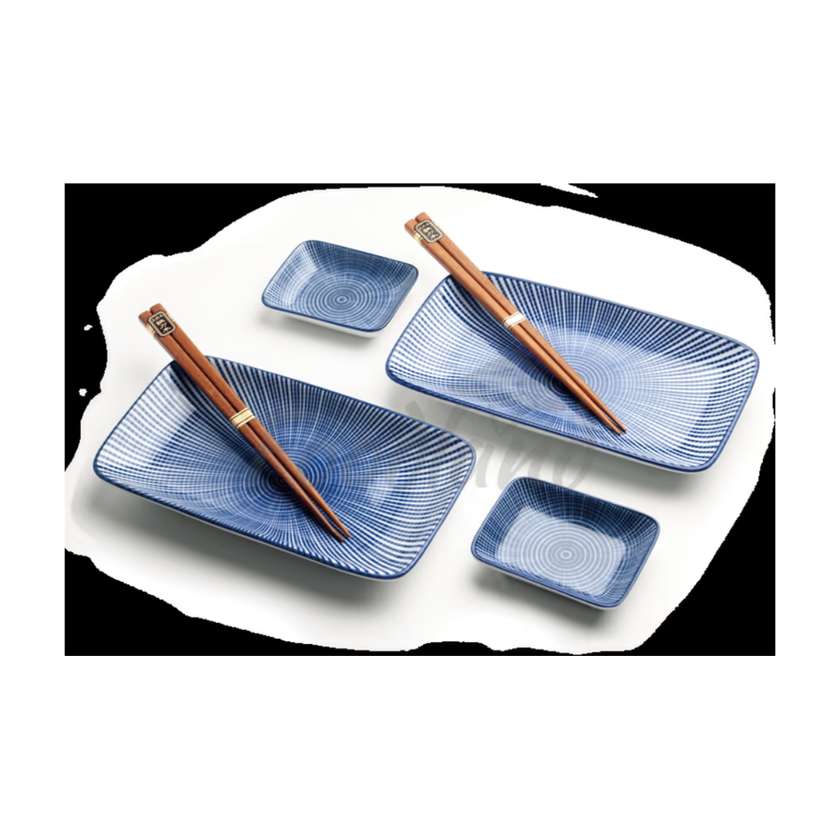 Japanese sushi set Tokusa 22x12.4 cm H2.5cm 6038839