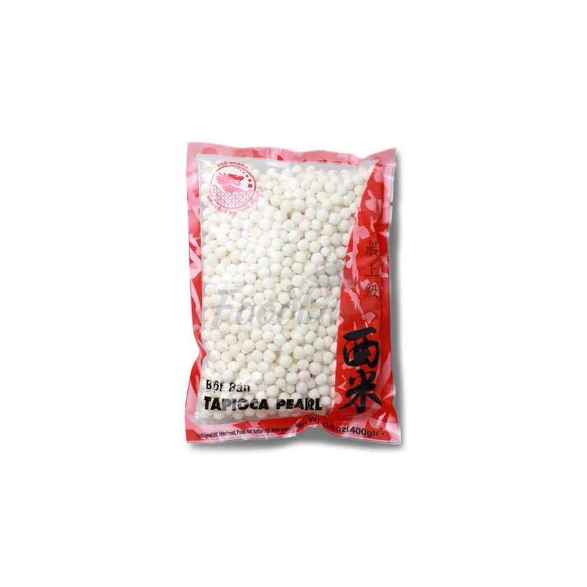Tapioca pearls white large RED DRAGO 400g