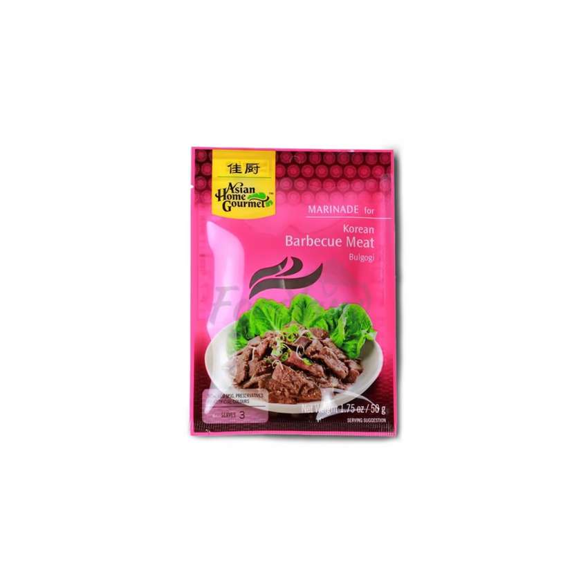 Marinade for Korean Bulgogi ASIAN HOME GOURMET 50g