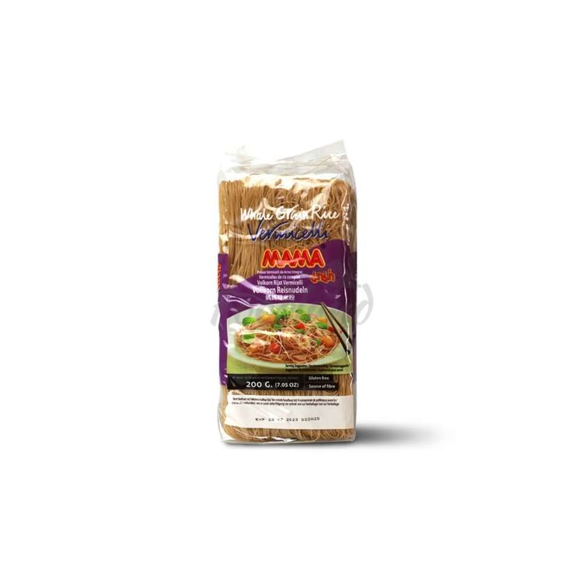 Thin rice noodles from whole grain rice MAMA 200g