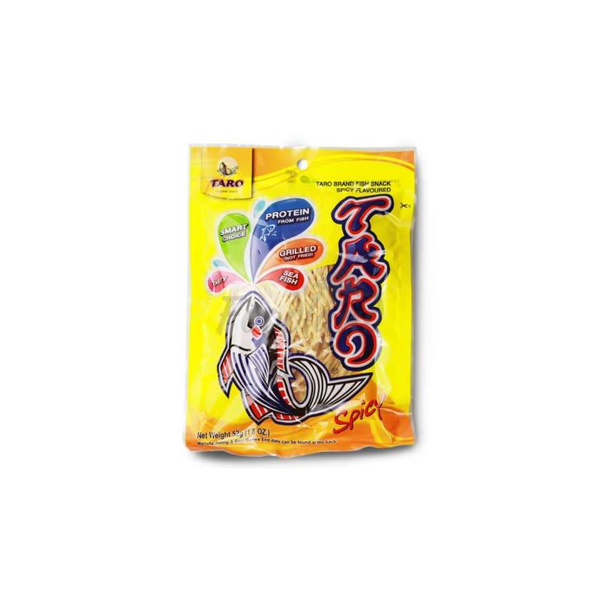 Spicy fish snack TARO BRAND 52g