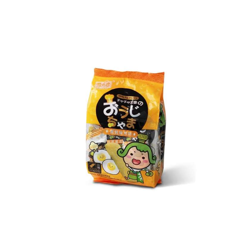 Matcha Prince egg rice crackers 140g