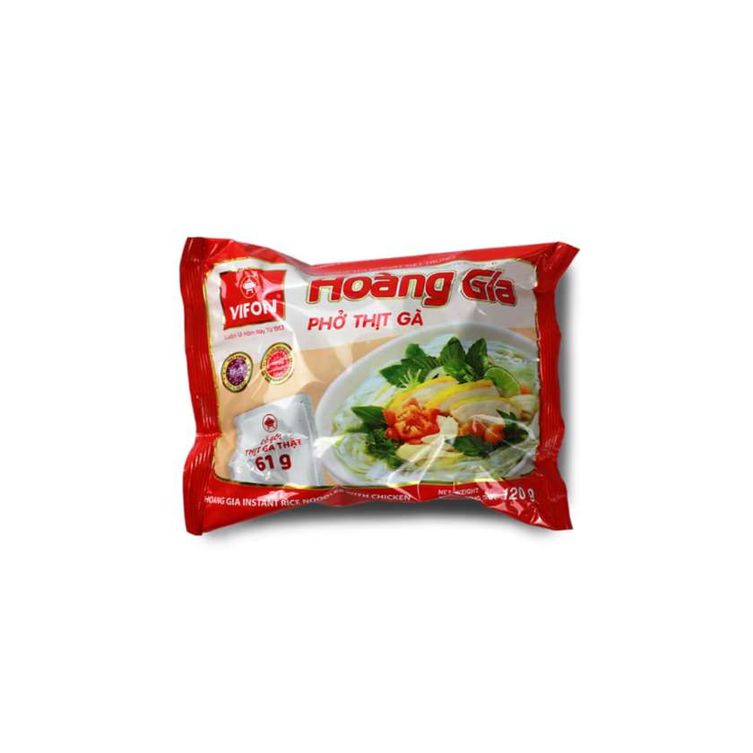 PHO GA Instant Chicken Soup HOANG GIA - VIFON 120g - 1 carton - 18 pieces