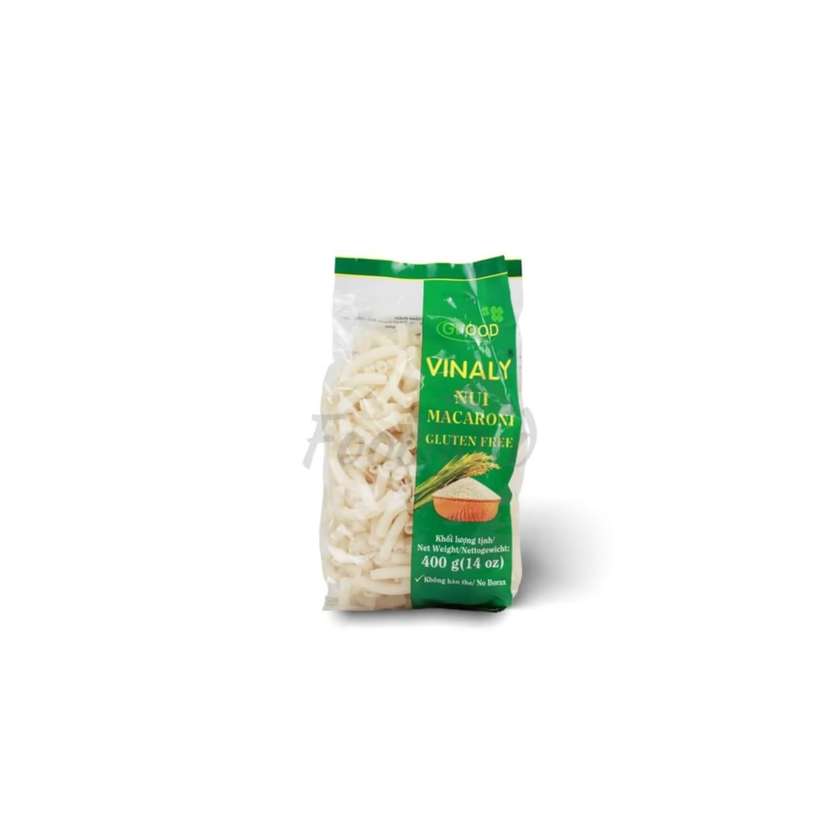 Rice pasta macaroni (tubes) VINALY 400g
