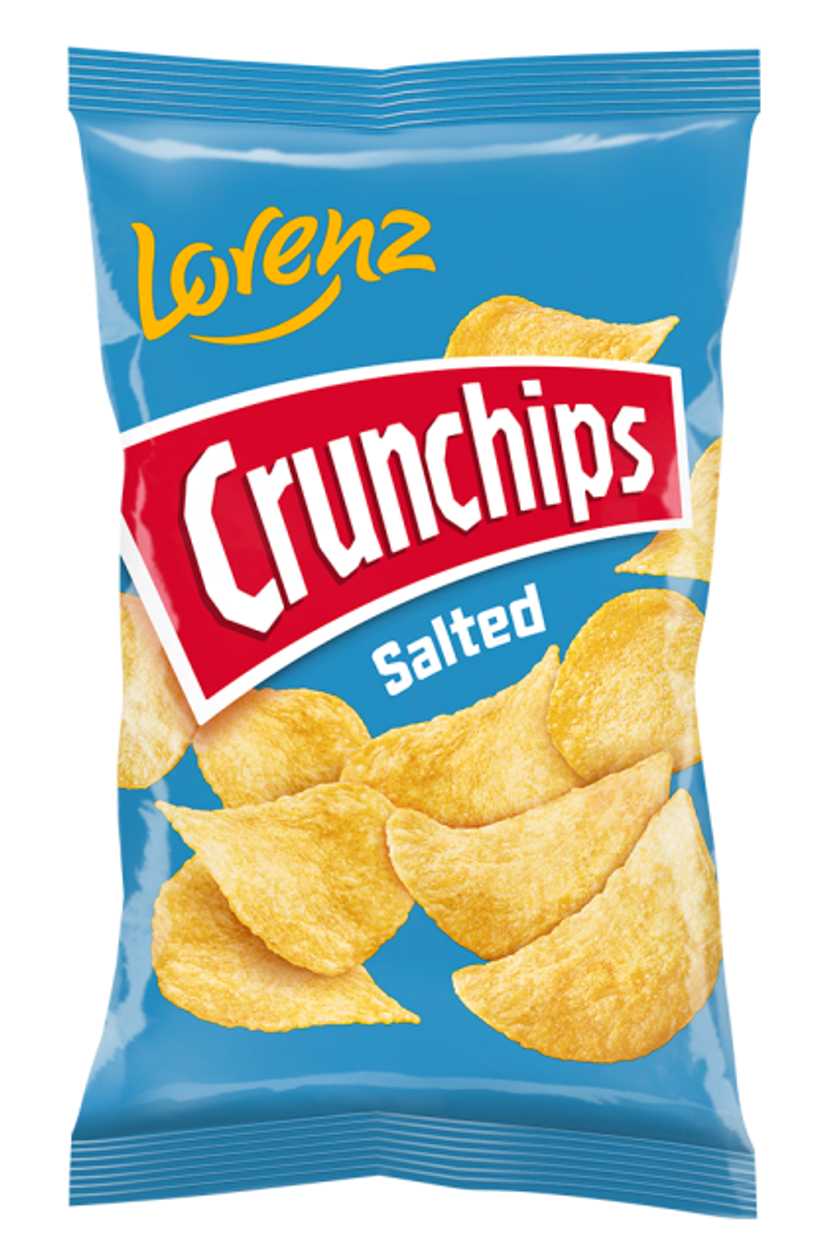 LORENZ CRUNCHIPS SALTED, 100G
