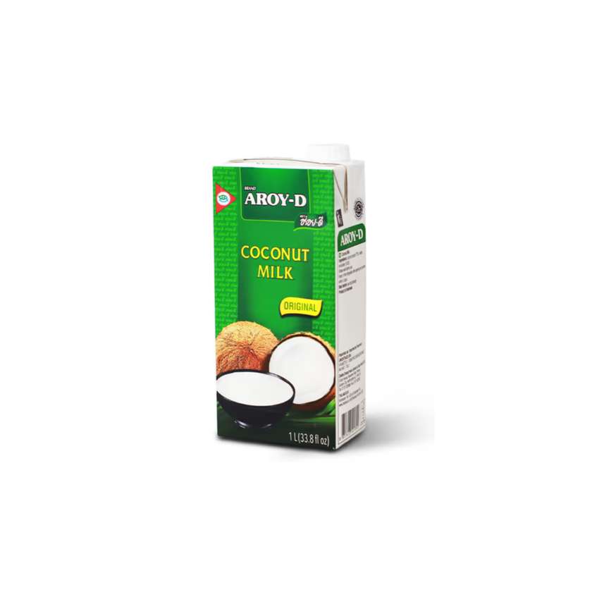 Coconut milk AROY-D 1000ml - 1 carton - 12 pcs