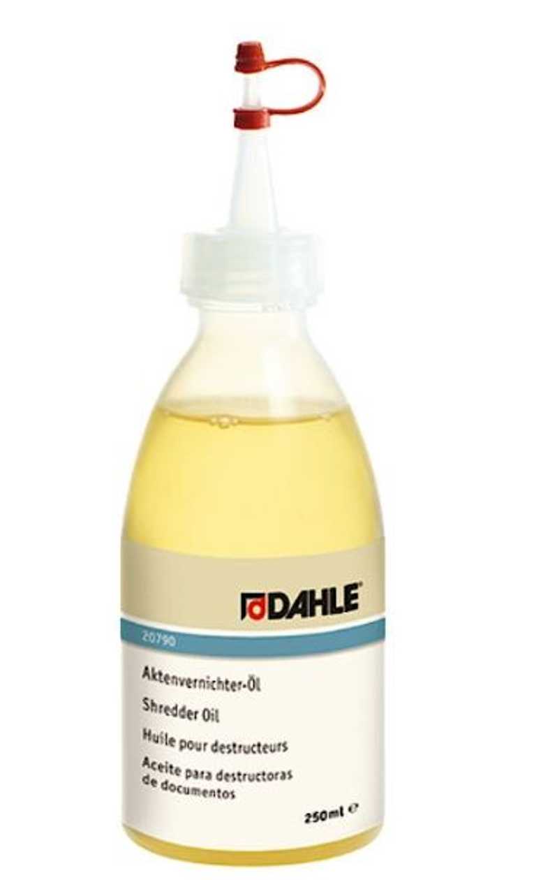 Paper Shredder Lubricating Oil Dahle 20790 250 ml