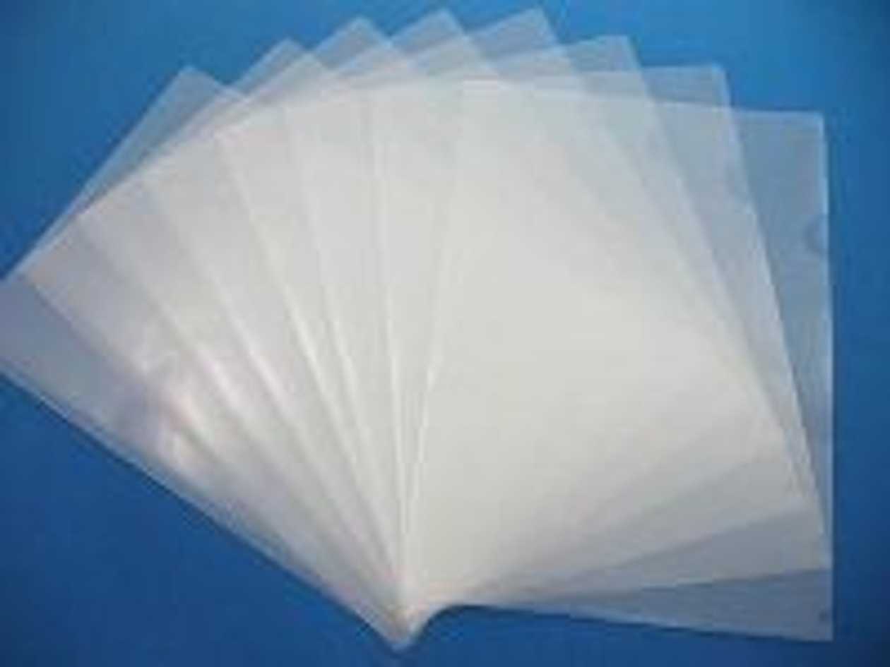 Plastic Covers H210xl352 mm, For Folder 0.12 mm (both Sides Closed)