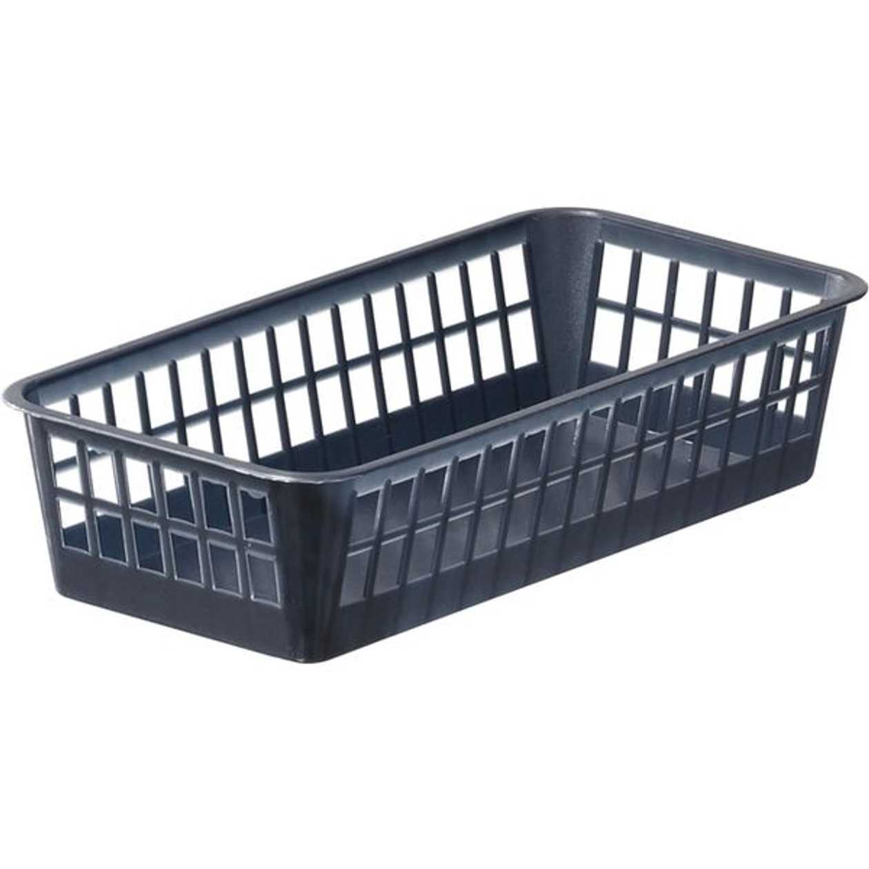 Storage Basket Mikro, gray Plastic