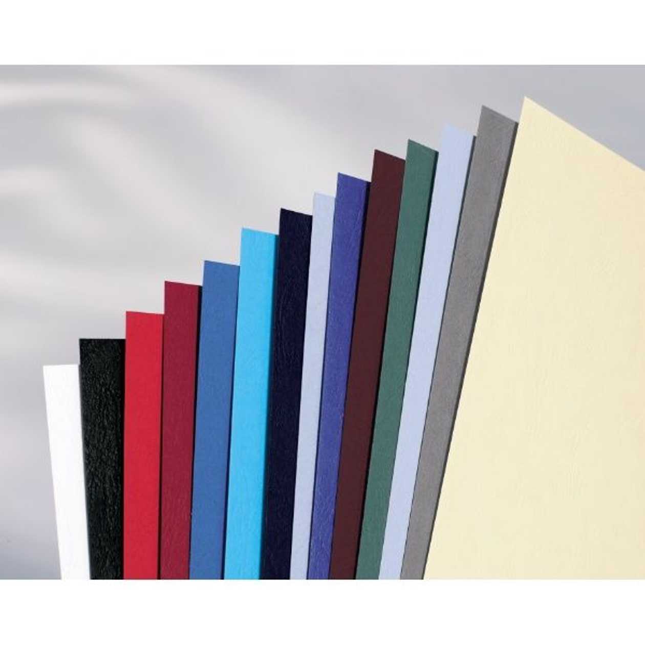 Folding Cardboard A4 Royal Dark Blue, Embossed 250 g, (100 Sheets Per Pack)