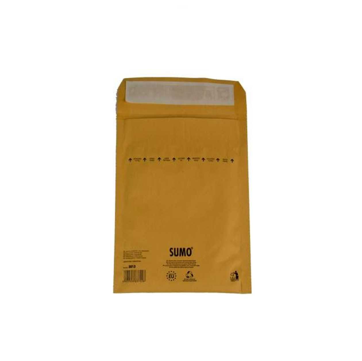Security Envelope Sumo No. with 13 Paper Pulp Fillings (inner Size 145x215 mm), Outer Size 165x215 mm