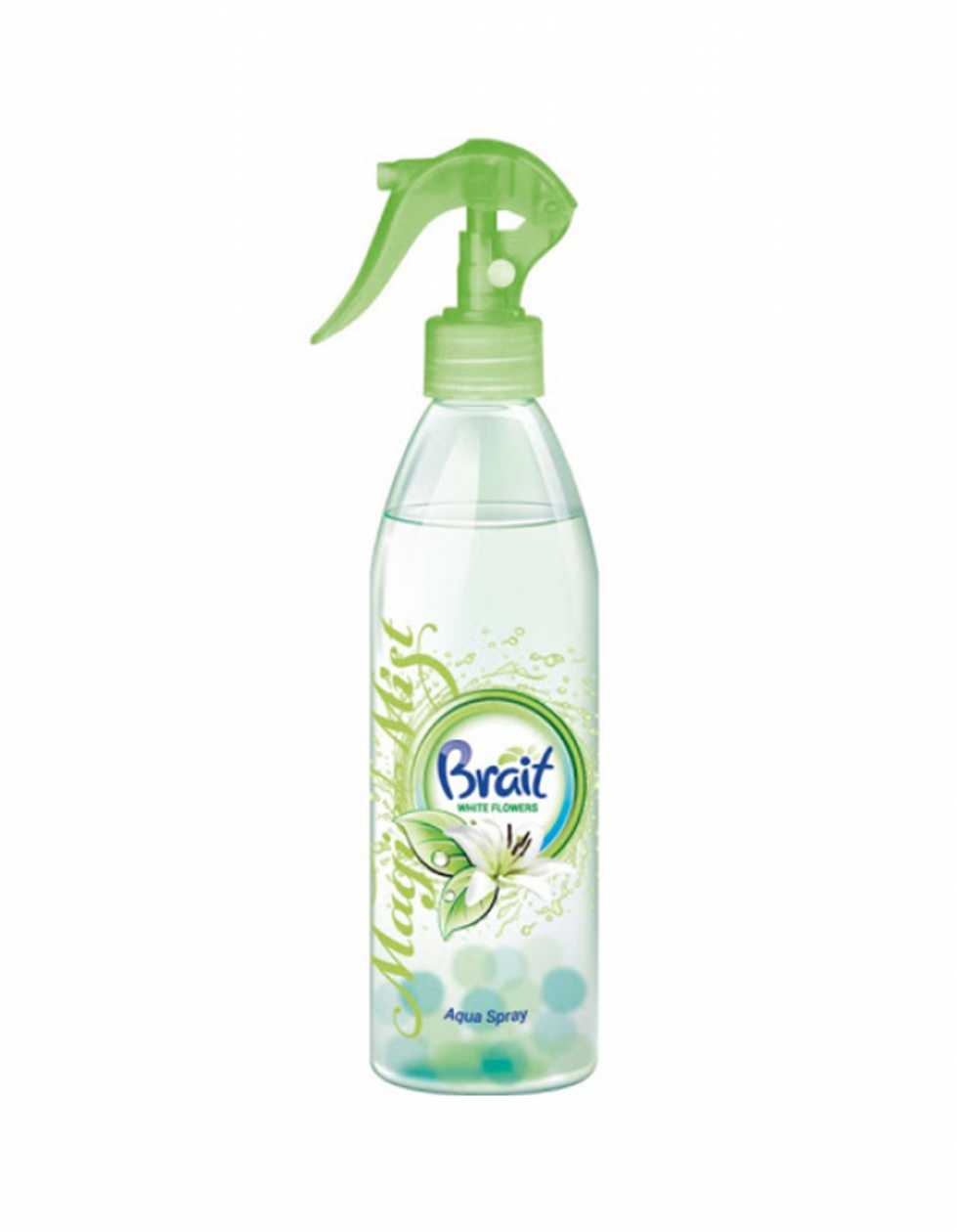 Air Freshener Brait Magic Mist White Flower 400 ml (With Spray)