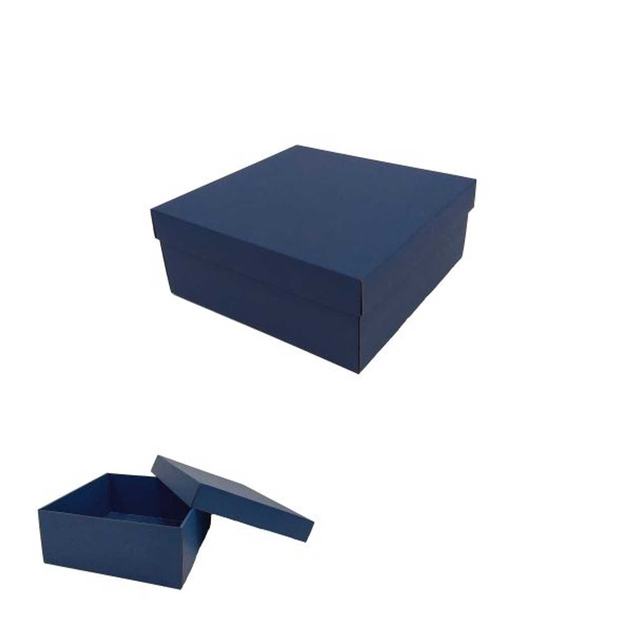 Gift Box 190X190X80 mm Blue