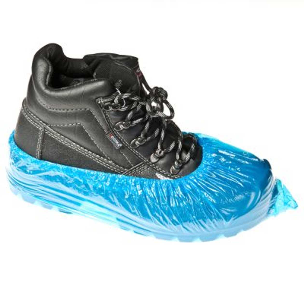 Plastic Slippers Blue, 100 pcs./p kg. (50 Pairs)