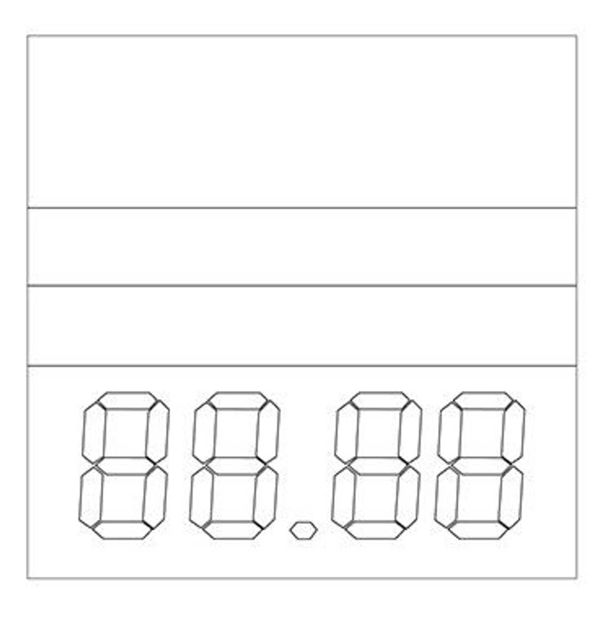 Two-digit Price Tag, White On A White Bac kground 100 pcs. In The Package