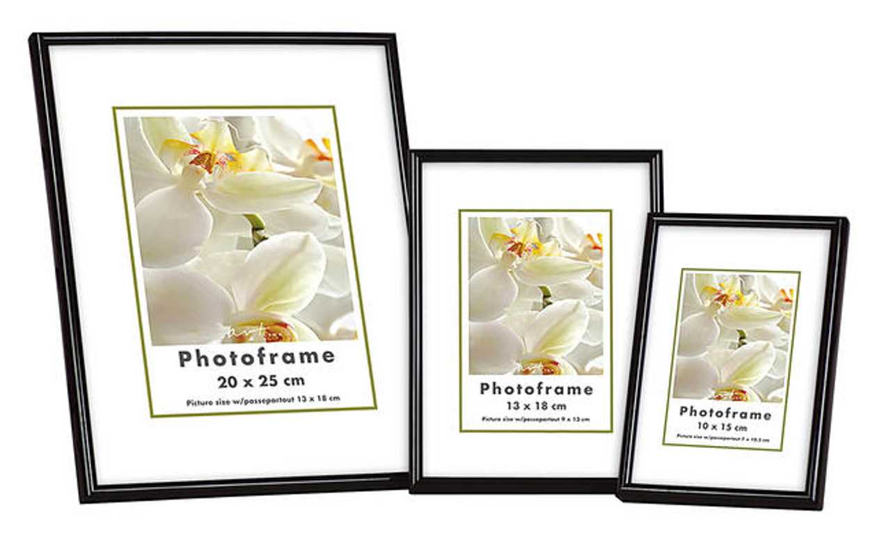 Picture Frame Decoline 21x30 Black