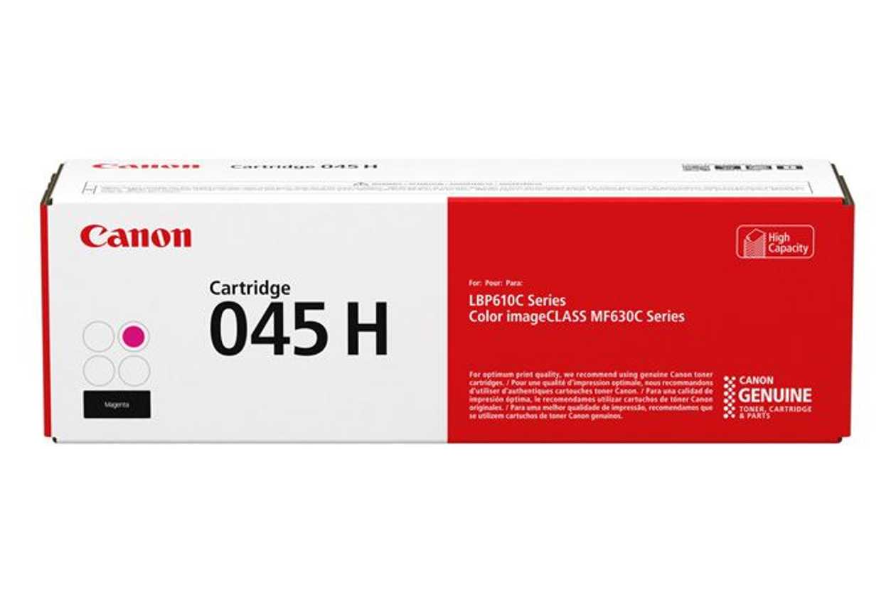 Toner Canon 045 Magenta Bulky Black 2200 Lk Lbp611cn Lbp612cdw Lbp613cdw Mf631cn Mf632cdw Mf633cdw Mf634cdw Mf635 cx