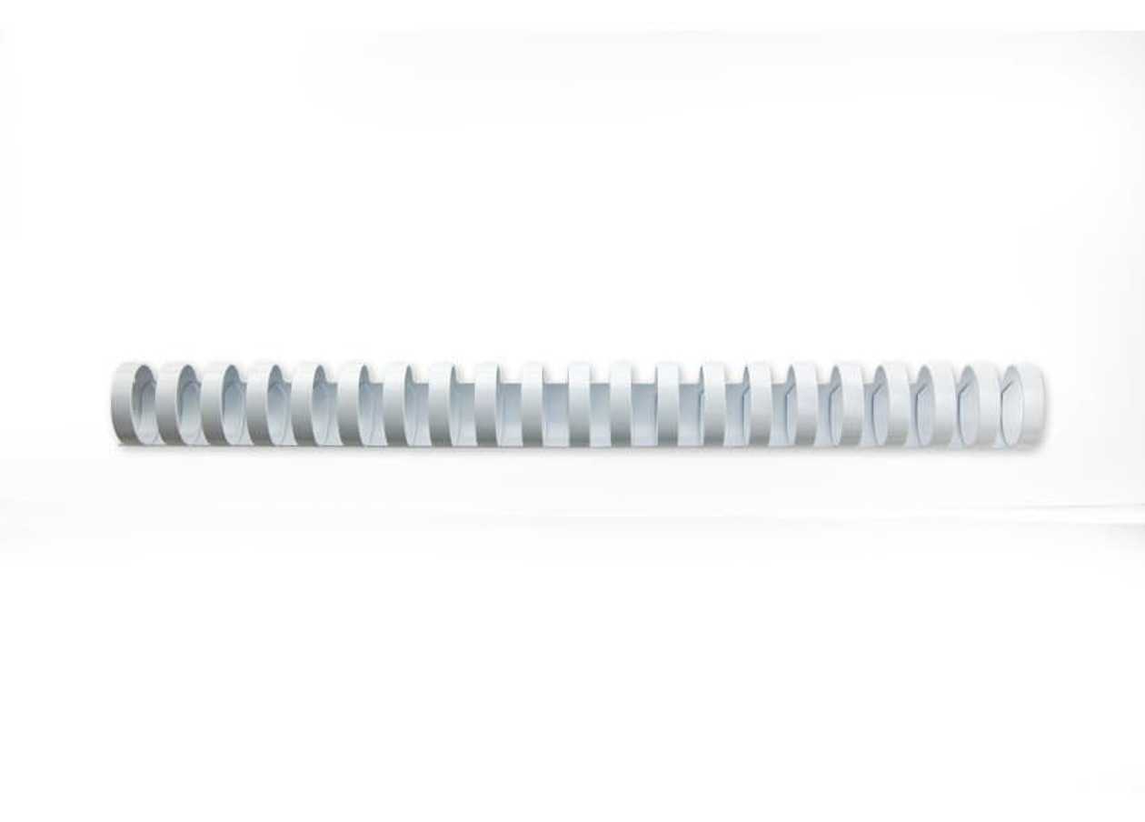 Binding Spiral 25mm White, Max For 225 Pages