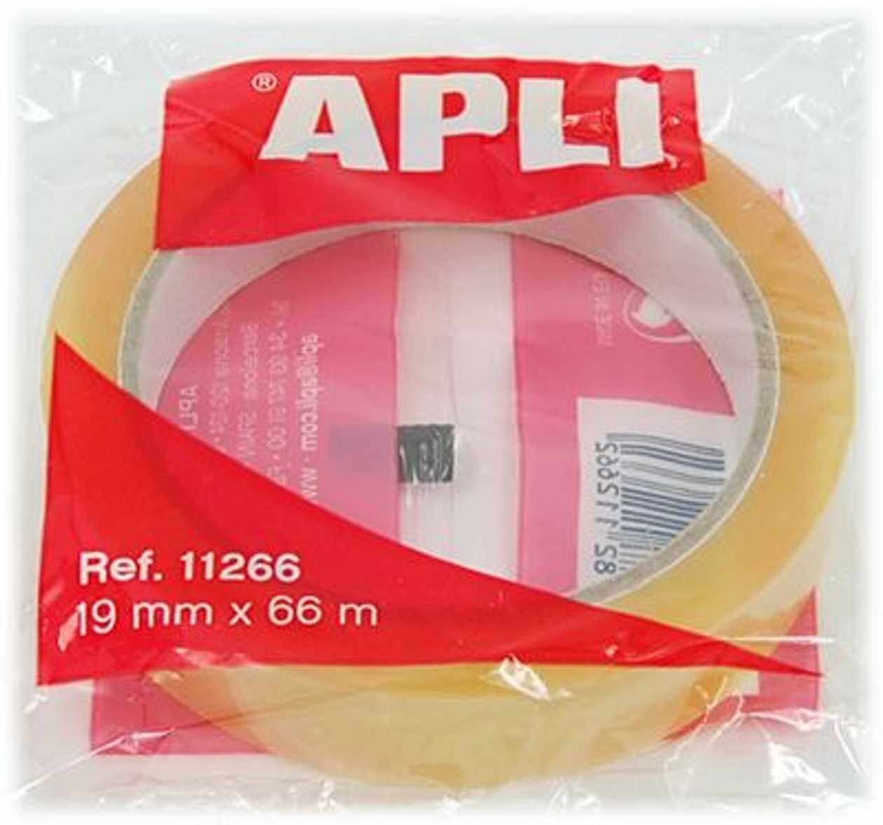 Adhesive Tape office 19 mmx66 m, Transparent, Apli