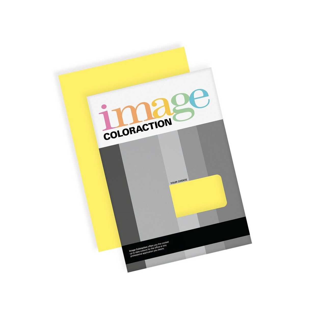 Copy Paper A4 80 g Yellow No. 55 In A Pack of 50 Sheets