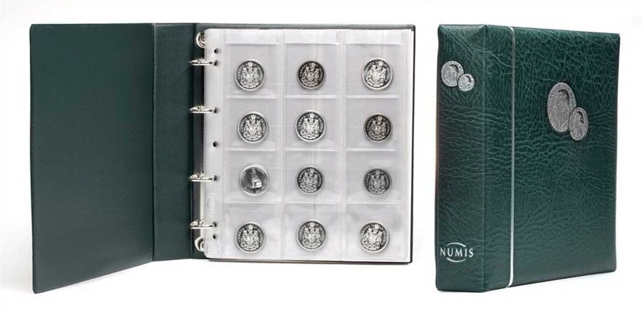Coin Album Numis g green
