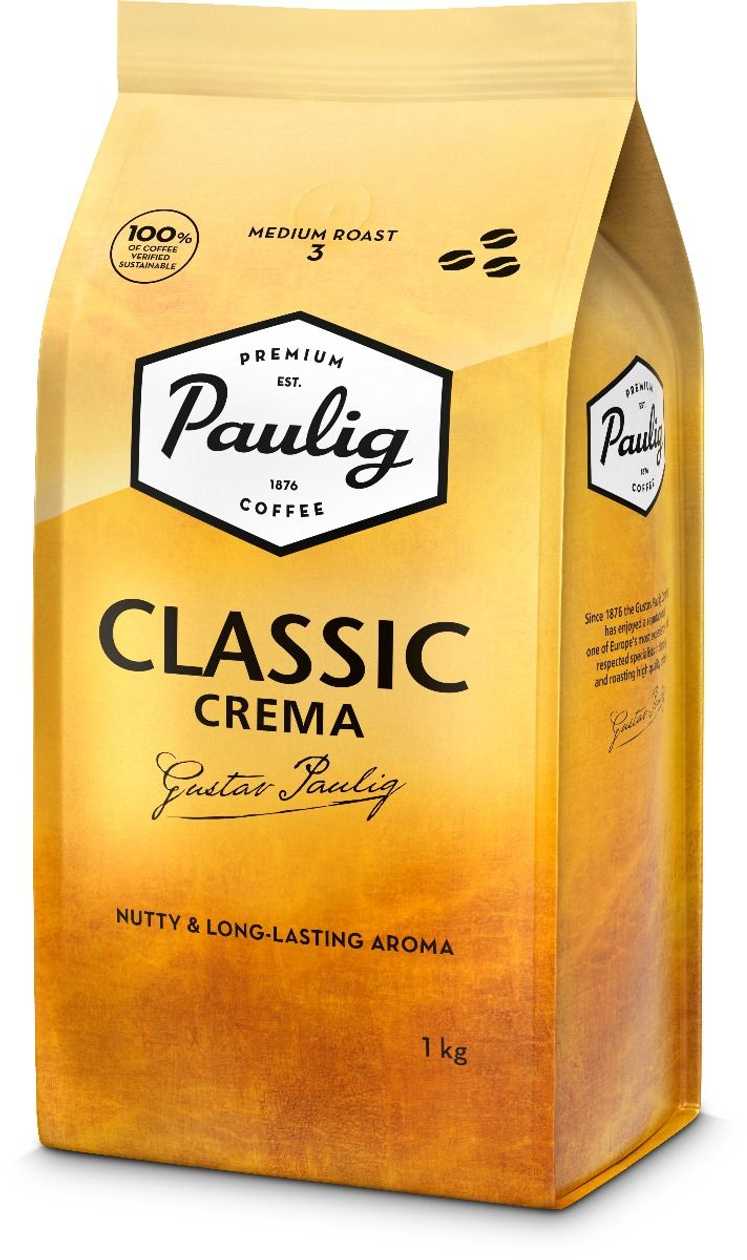 Coffee Beans Paulig Classic Crema 1 kg