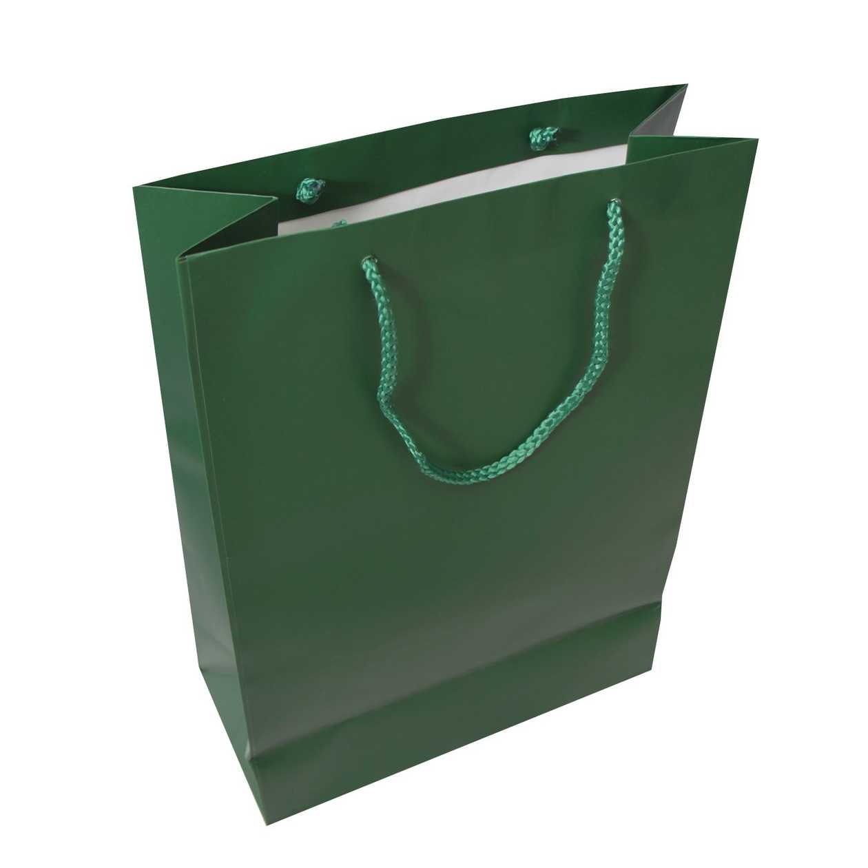 Gift Bag Color Dark green 27x12x37