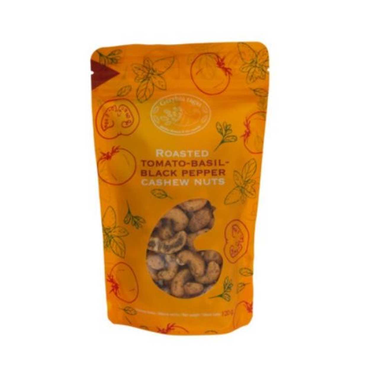 Roasted Indian Nut with Tomato, Basil And Black Pepper, 120 g