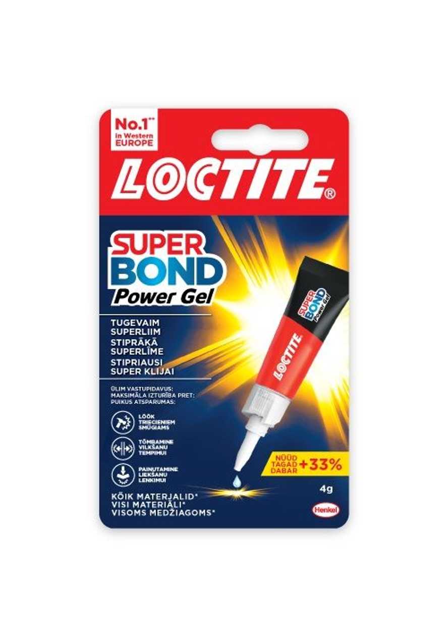 Glue Loctite Superbond Power gel 4 g