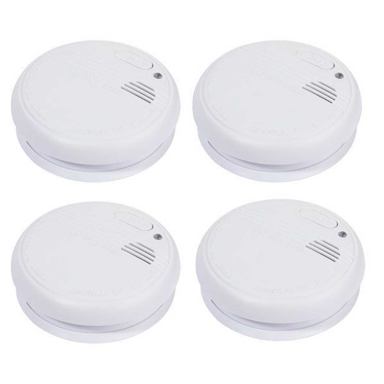 Smoke Detector Set Vivanco Smoke Detector Sd3-N 4 pcs.