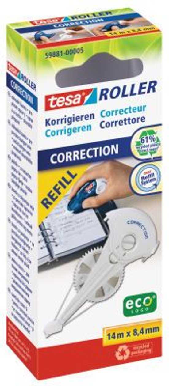 Correction Tape Ecologo 4.2 mm X14m, Tesa