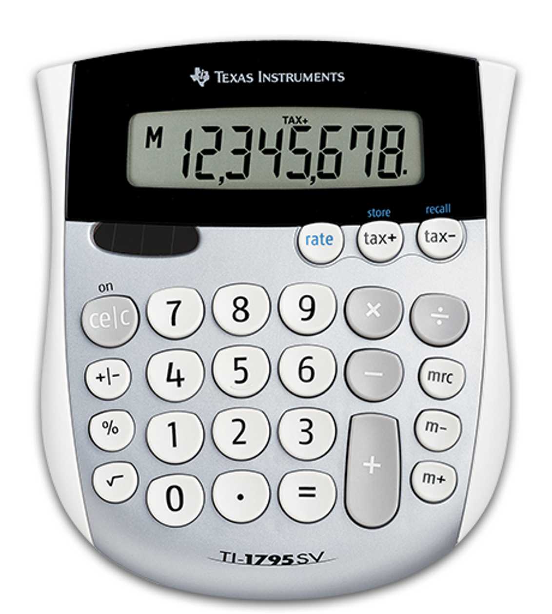 Desk Calculator Ti-1795sv 8 Digits