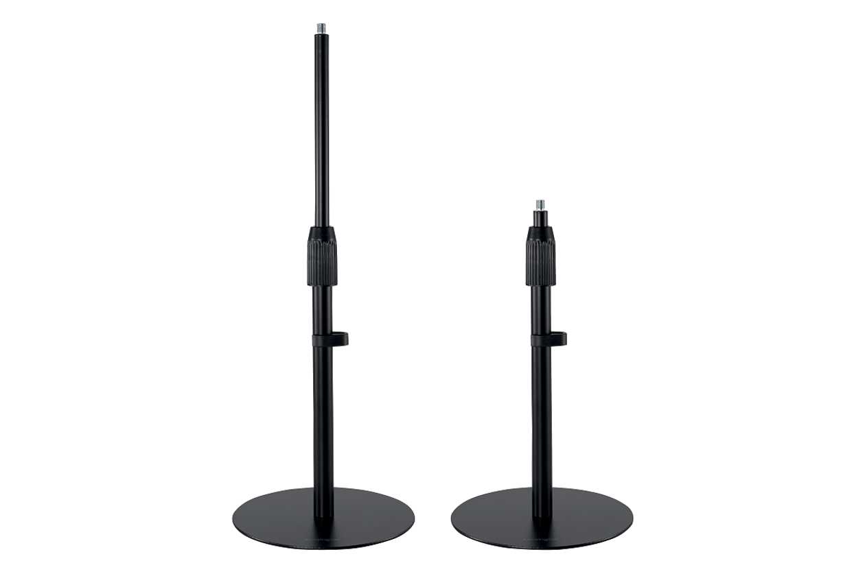 Telescoping Desk Stand Kensington K87651Ww Telescoping Desk Stand A1010, Tripod Mount 3/8" (1/4" 5/9") for Webcam/Microphone/Additional Lighting