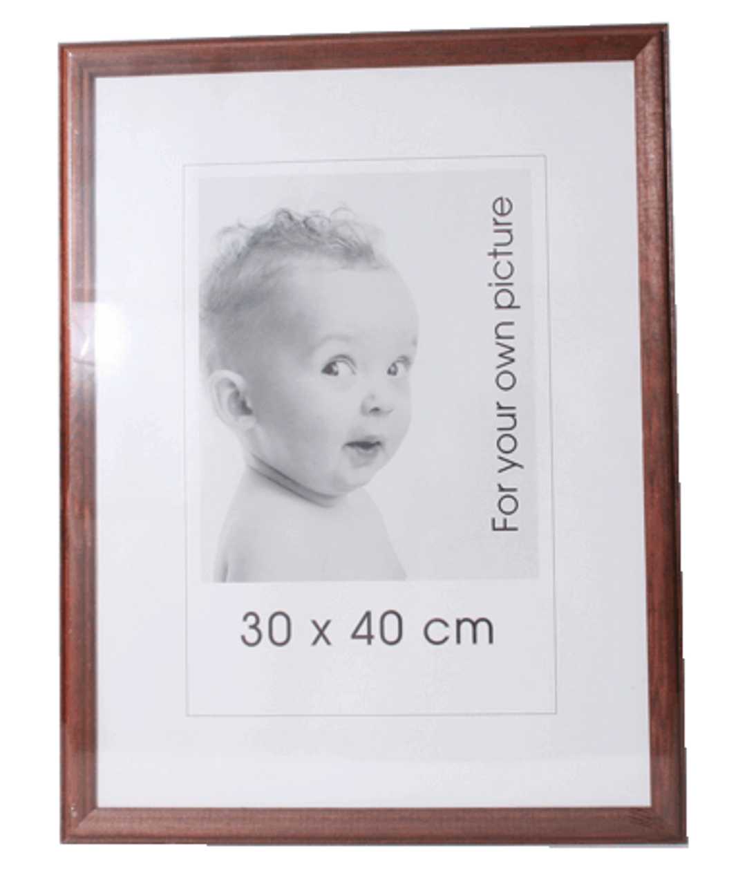 Picture Frame B3 21x30, Brown