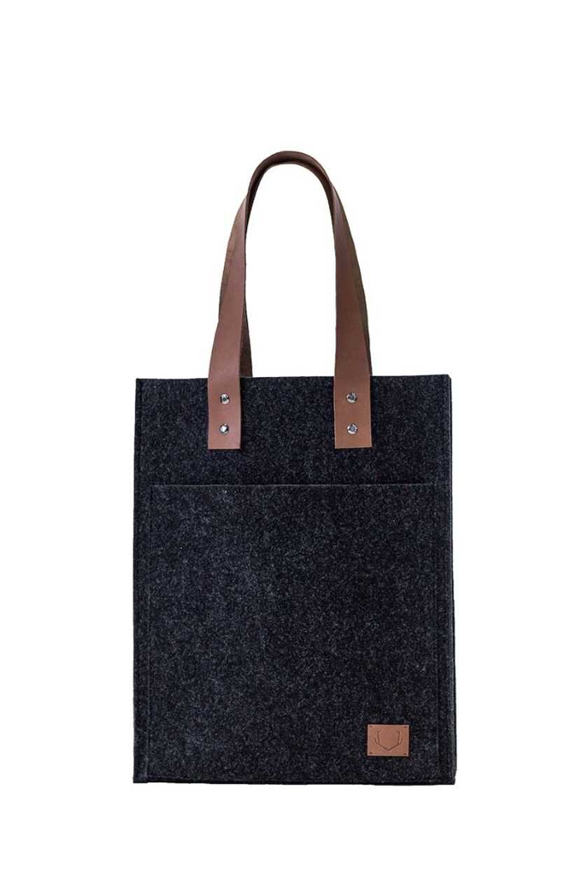 Carrying Case Hennes 41X32X15 cm, for Laptop 15", Felt, Black, Nordhale