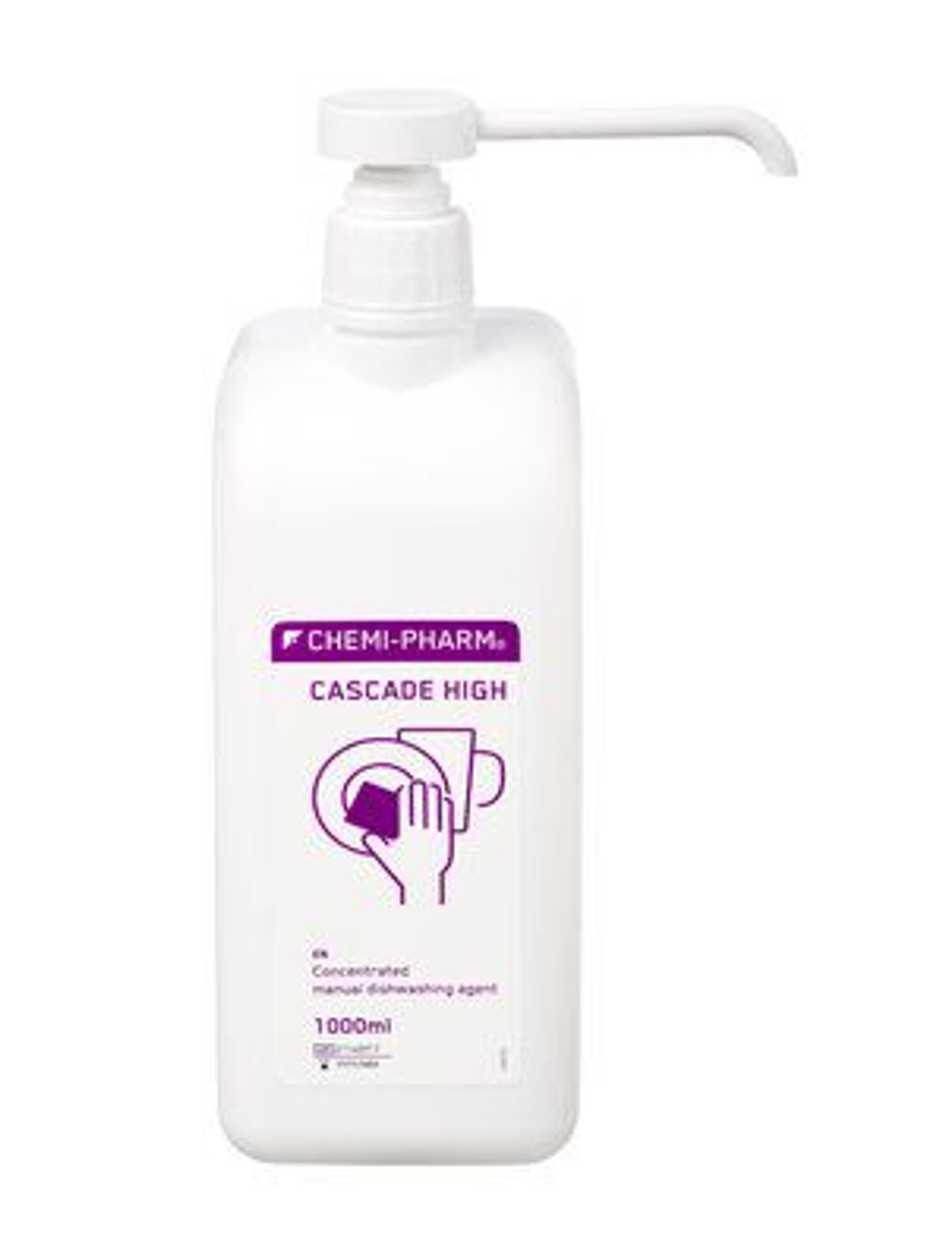 Dishwashing Detergent Chemi-pharm, Cascade High, Concentrated And Phosphate-free 1000 ml (in Pump Bottle)