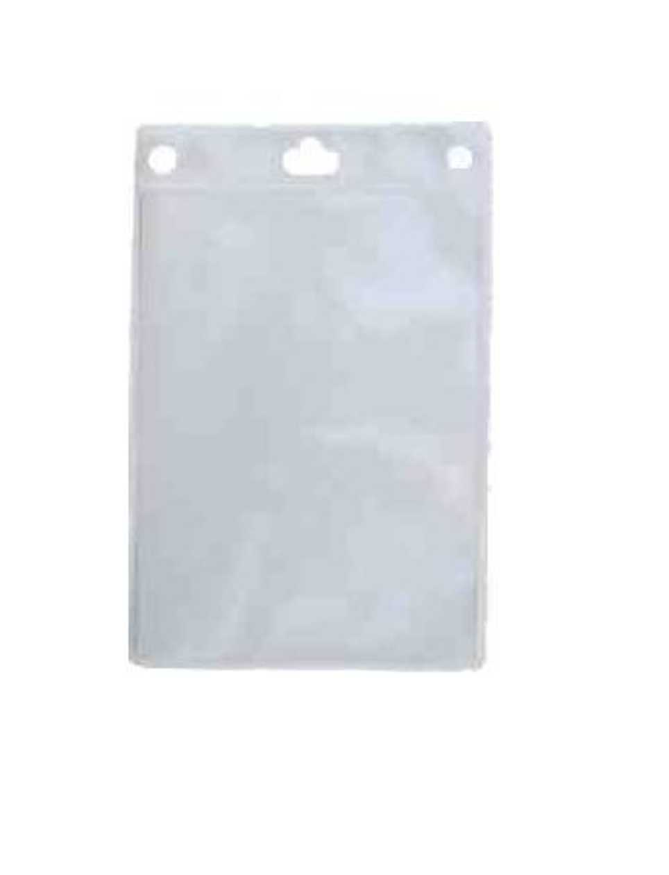 Card Holder Pvc Pocket 54x86 mm (67x107 External Dimensions), Vertical, with Hanging Loop