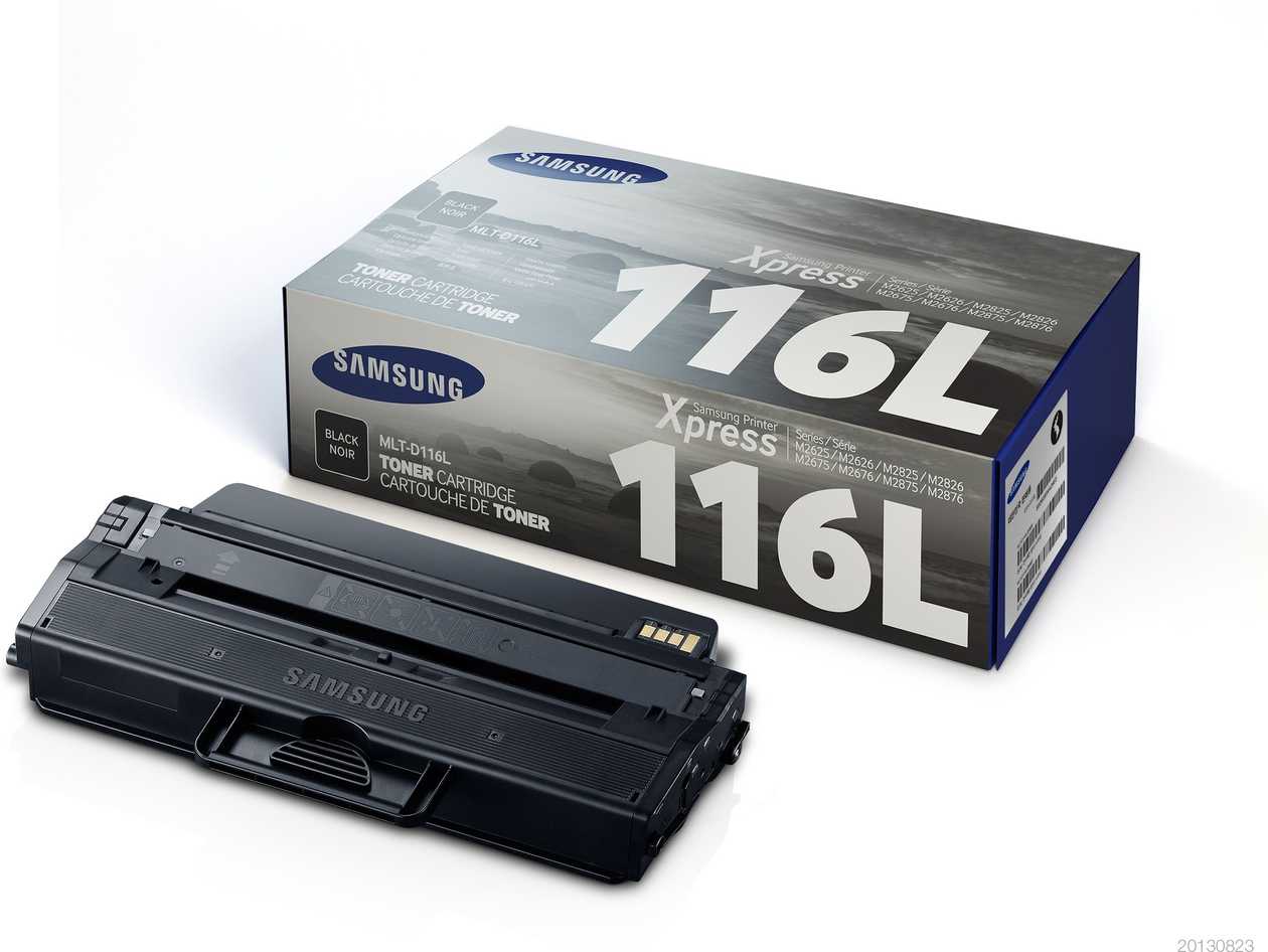 Toner Samsung Mlt-d116l Large Black - Bulky Black Must 3000 Lk@5%