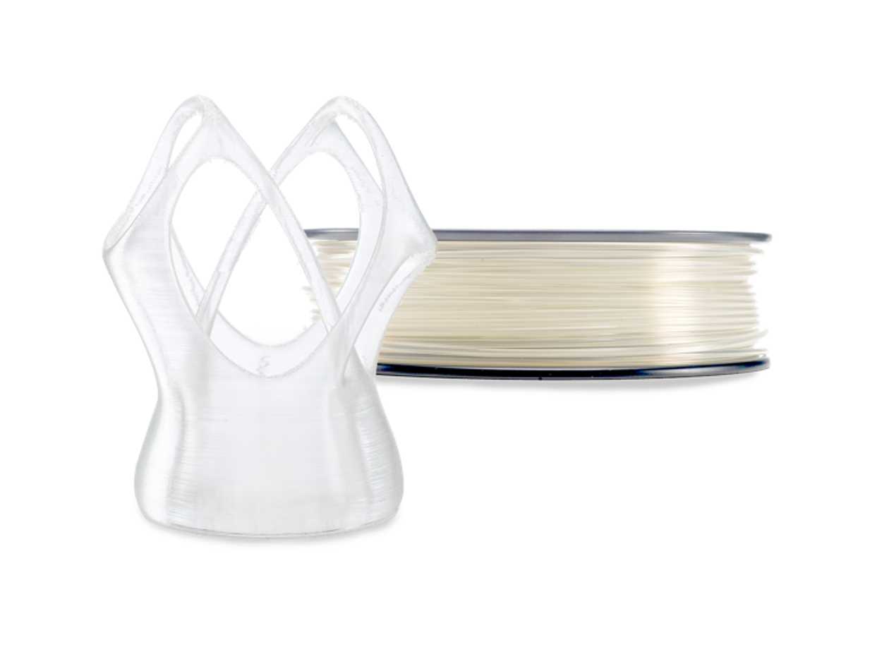 Pla Filament for Ultimaker 3D Printer, Transparent, 2.85 mm 750 g